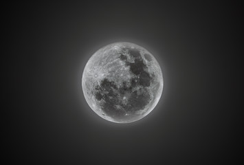 The Moon in HDR