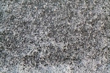 Frost on car glass texture.