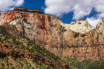 West Temple, Zion National Park, Utah, United States