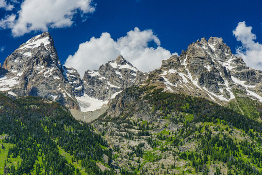 Teton Glacier Turnout, Grand Teton National Park, Wyoming, United States