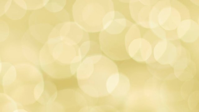 Abstract background Yellow light bokeh of celebration