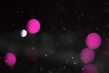pink huge club sparks bokeh texture - cute abstract photo background