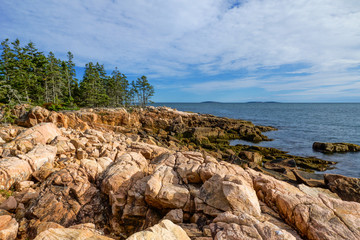 Fototapeta na wymiar Ship Harbor, Acadia National Park, Maine, United States