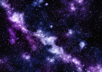 Fototapeta na wymiar A space of the galaxy ,atmosphere with stars at dark background