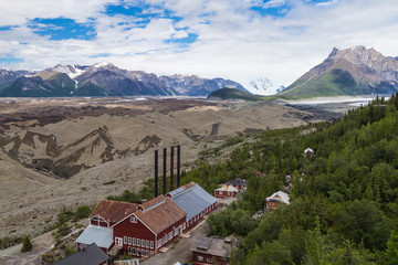 Kennicott Mill, Wrangell-St. Elias National Park, Alaska, United States