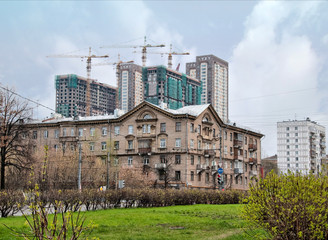 New houses in Moscow