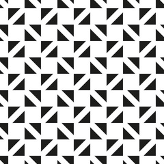 Seamless geometric triangular check square pattern background