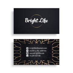 Business Card. Luxury template