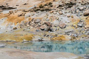 Bumpass Hell, Lassen Volcanic National Park, California, United States