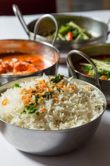 Delicious Indian food, for deliver at home, dinner with family and friends