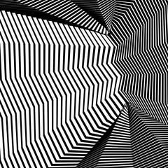 Abstract Vector Background of Waves, Line Stripes