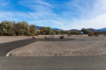 Furnace Creek Campground, Death Valley National Park, California, United States