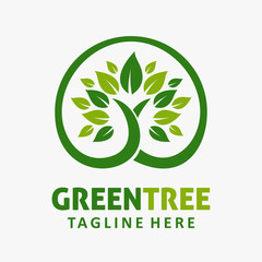 Life tree logo design