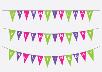 triangle  buntings garlands