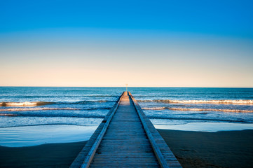 Obraz premium Lido di Jesolo beach, Italy