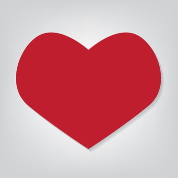 Valentine's Day heart- vector illustration