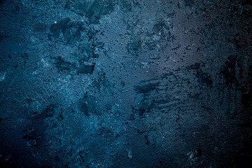 abstrack dark blue Plaster concrete texture, stone surface for postcard, copy space