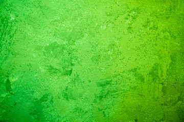 abstrack green Plaster concrete texture, stone surface for postcard, copy space