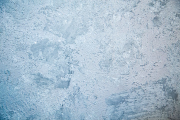 abstrack light cyan Plaster concrete texture, stone surface for postcard, copy space