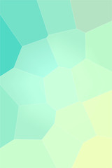 Nice abstract illustration of pink, green, yellow and lapis lazuli Gigant hexagon. Nice background for your design.