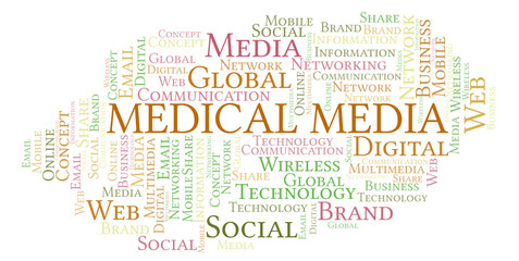 Medical Media word cloud.