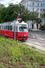 tramway in Vienna