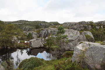 Fototapeta premium lakes in mountains