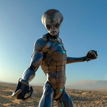 big boss grey alien