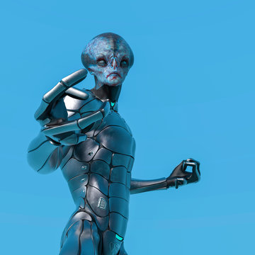 big boss grey alien