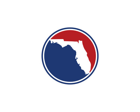 Florida Circle Logo Icon 001
