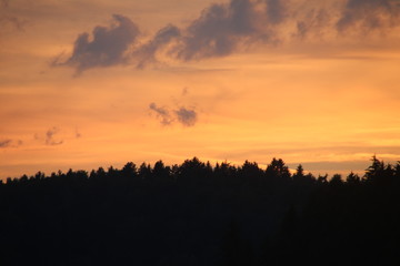 Fototapeta premium Sonnenuntergang
