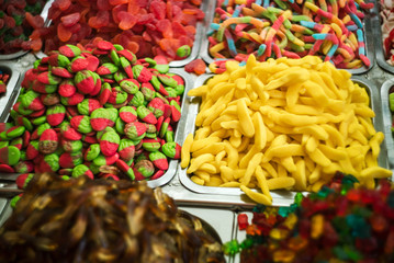 Eastern sweets on the market, Asia 2