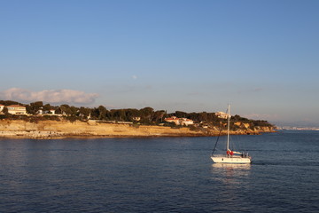 CARRY LE ROUET - PORT ET PLAGE - BOUCHES DU RHONE - PROVENCE - FRANCE