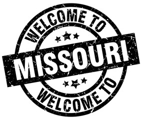 welcome to Missouri black stamp