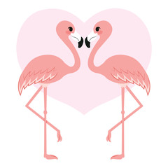 Flamingo Love