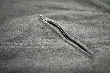 Detail of a classic cloth coat