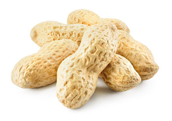 Peanuts isolated.
