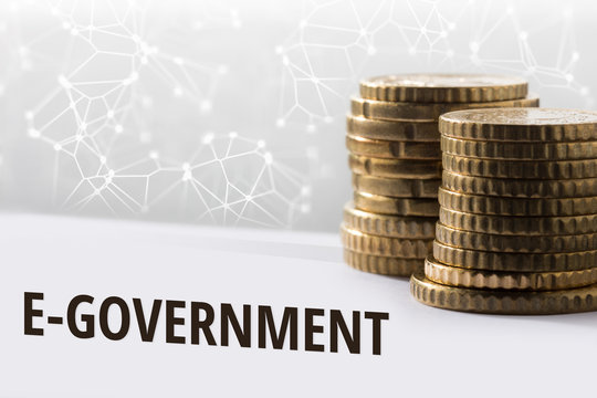 Konzept E-Government / Finanzen im digitalen Zeitalter