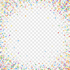 Festive confetti. Celebration stars. Joyous confet