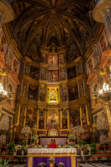 Fototapeta na wymiar the Virgin of Guadalupe Monastery Basilica, Caceres, Spain