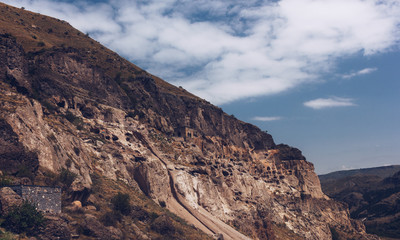 Vardzia cave city-monastery. It's one of the main attractions of Georgia