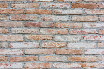 Backstein Wand mit schöner Textur