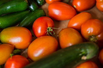 Tomaten und Jalapeno