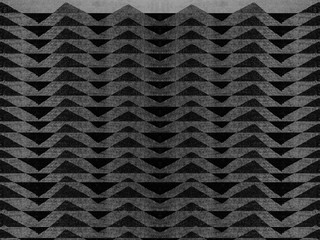 Zig zag design - black design element - triangle geometric pattern