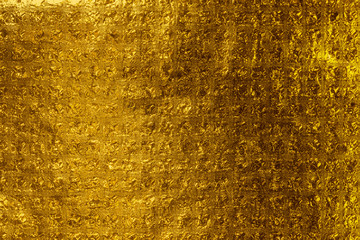  fond feuille d'or jaune briques de verre 