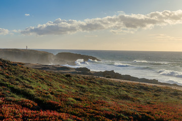 Vista da costa Vicentina em Porto Covo Portugal