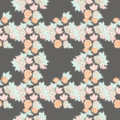 Seamless pattern with Flowers