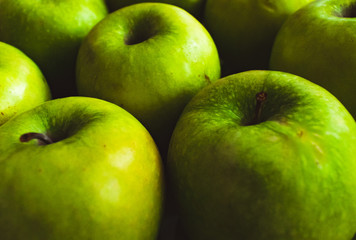 Green Apple background