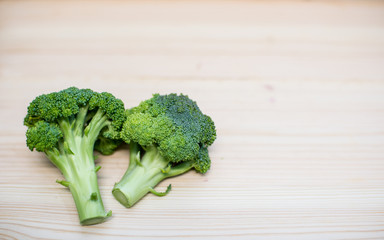 Grüner gesunder Brokkoli für dein gutes Essen