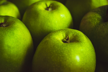 Green Apple background